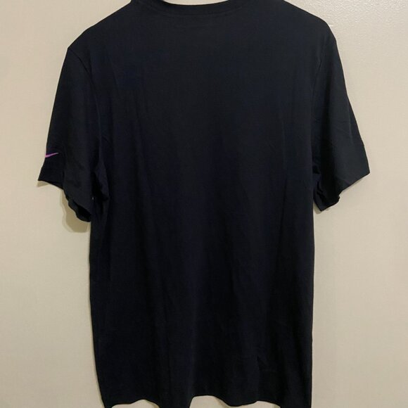 Nike Dri-FIT Rafa Nadal Tennis T-Shirt Black Purple Men’s DZ2639-010 NEW - Picture 5 of 8